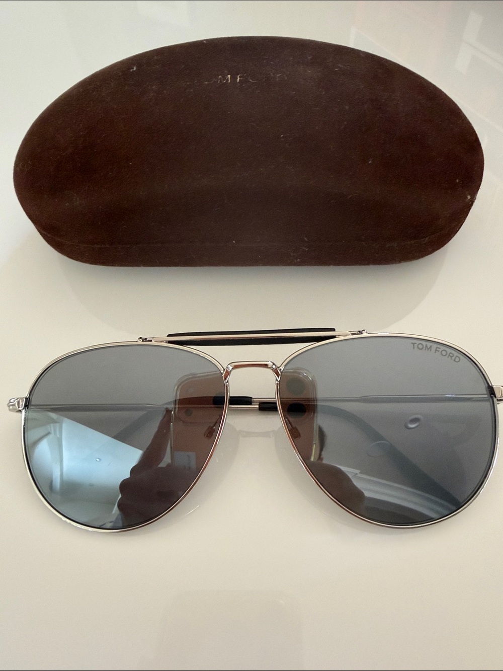 Tom Ford Sean Aviator Sunglasses
